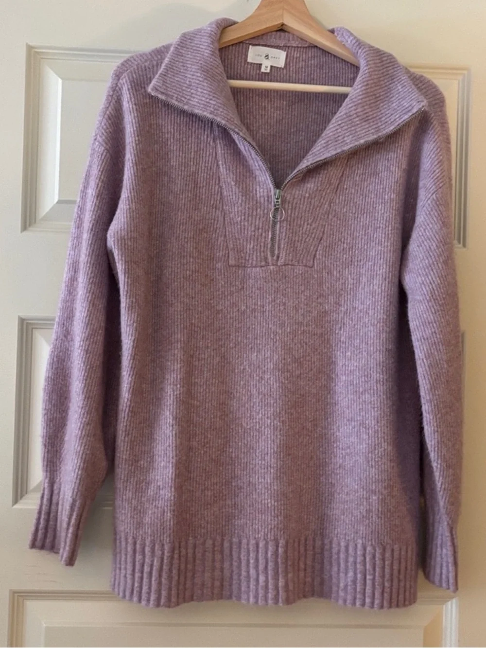 Lou & Grey Half-Zip Pullover size S